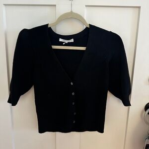 Frame Short Sleeve Top with Buttons Size Small